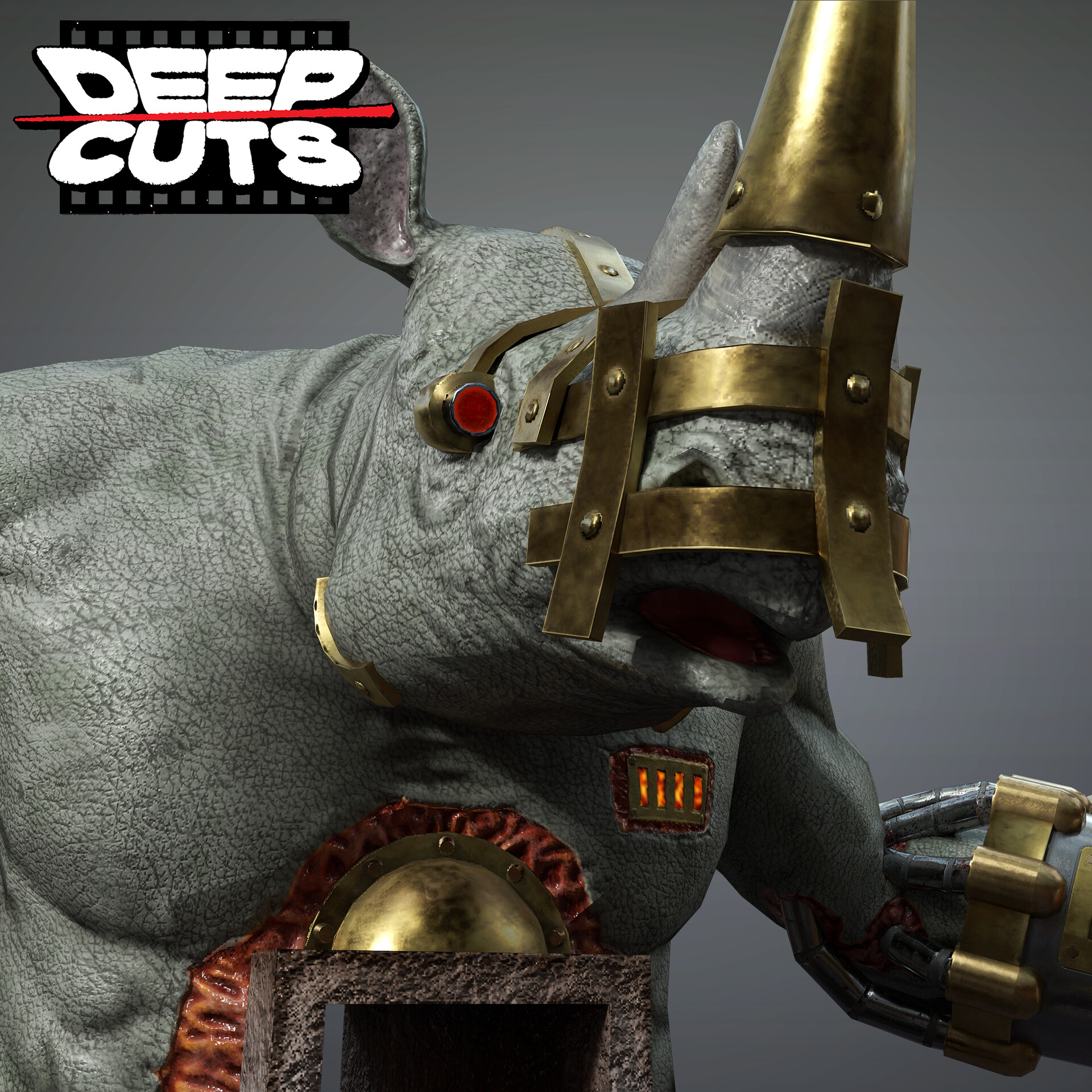 ArtStation - Deep Cuts: The Evil Rhino