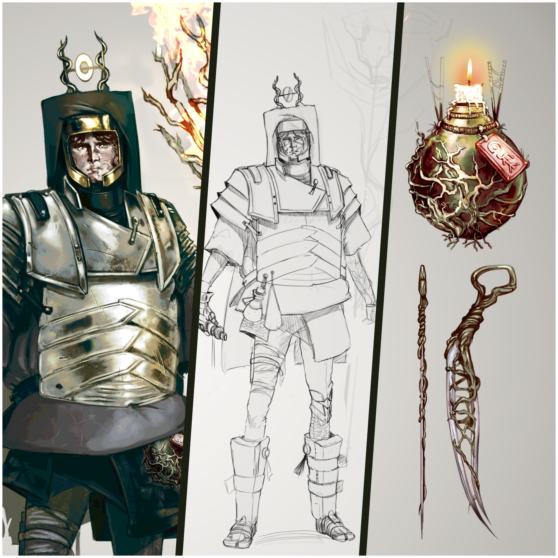 ArtStation - Light Guide Character Design