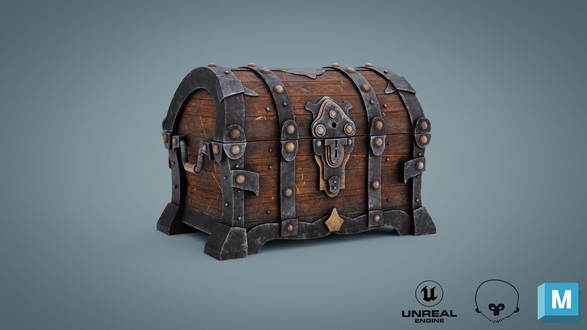ArtStation - Lighting Practice: Treasure Chest Prop