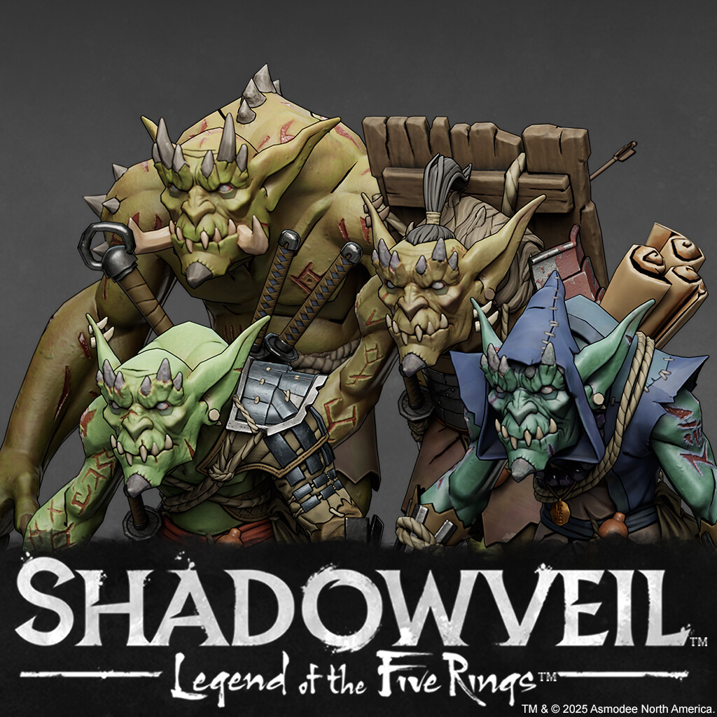 Shadowveil: Legend of the Five Rings - Enemy Faction Goblins