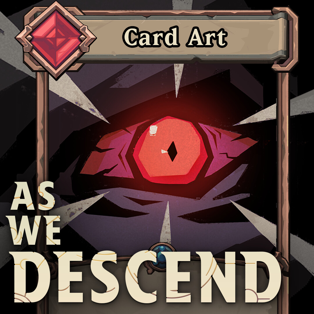 Card Art - As We Descend, 2025