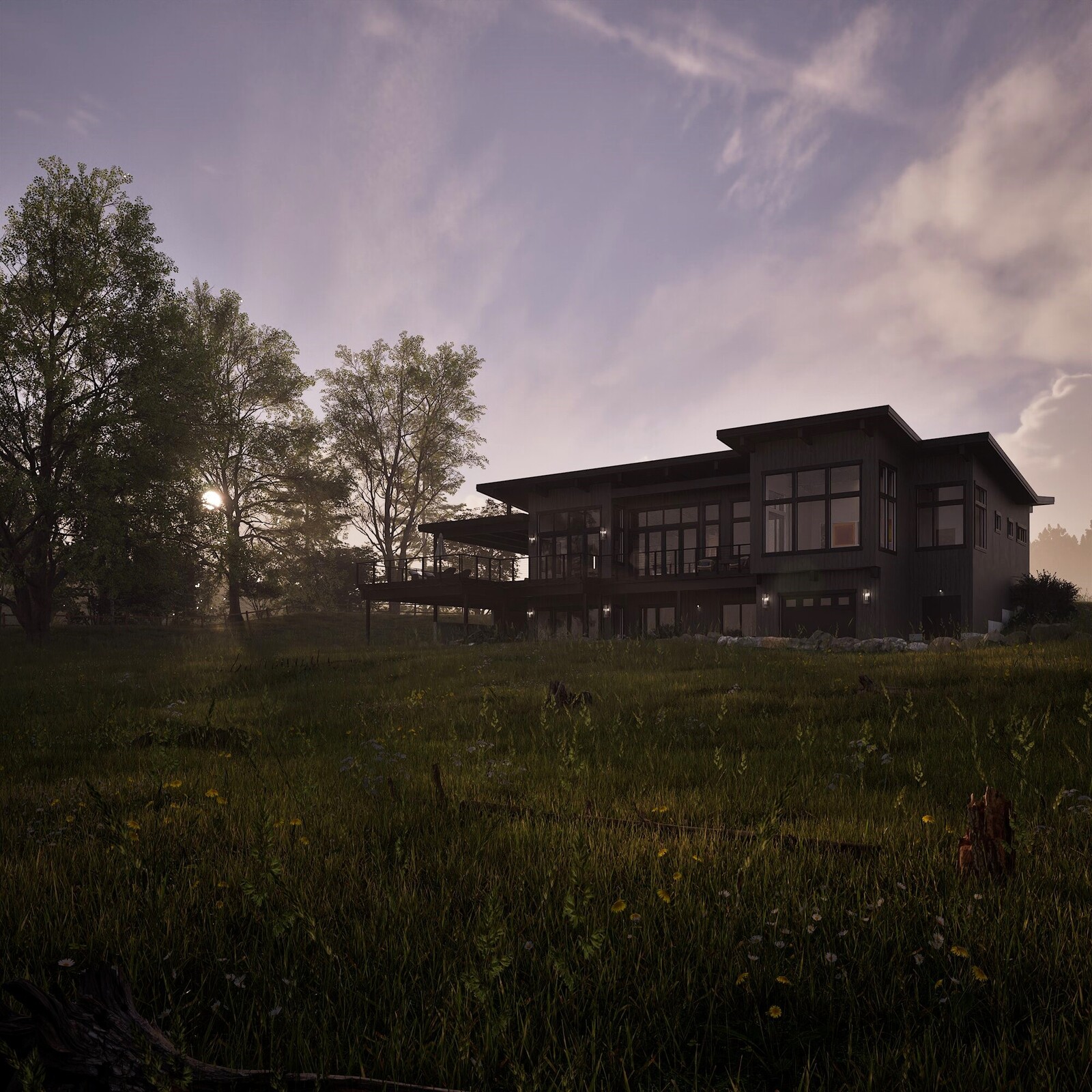 Manitoulin Island House Animation