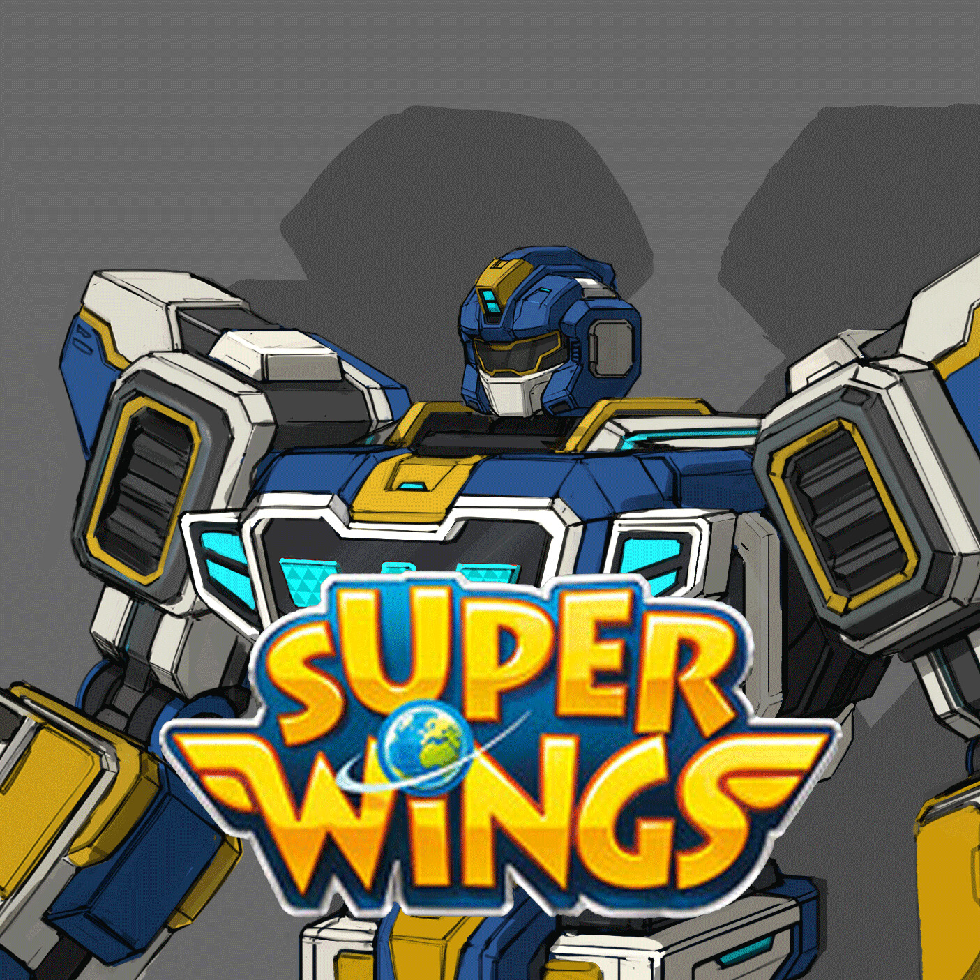 ArtStation - SUPER WINGS Season 8 - Space port robot