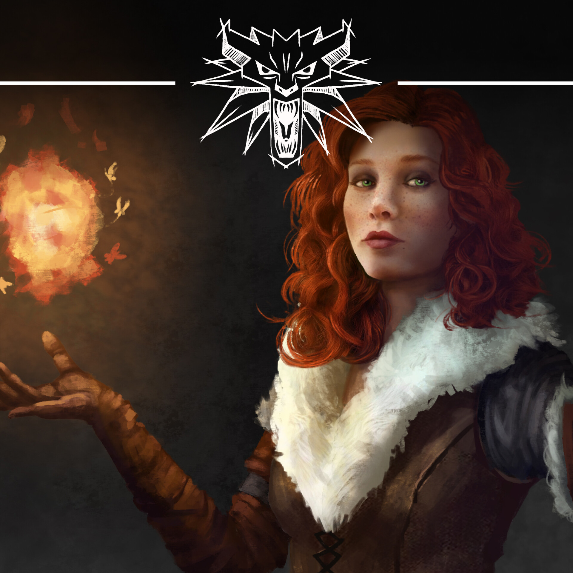 Triss Merigold - The Witcher 1 Redesign Project
