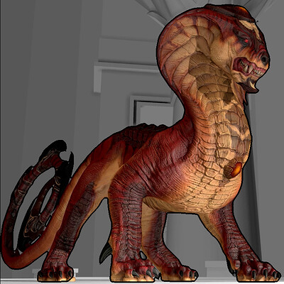 Serpopard - Asgard's Wrath 2 - Animation Showcase