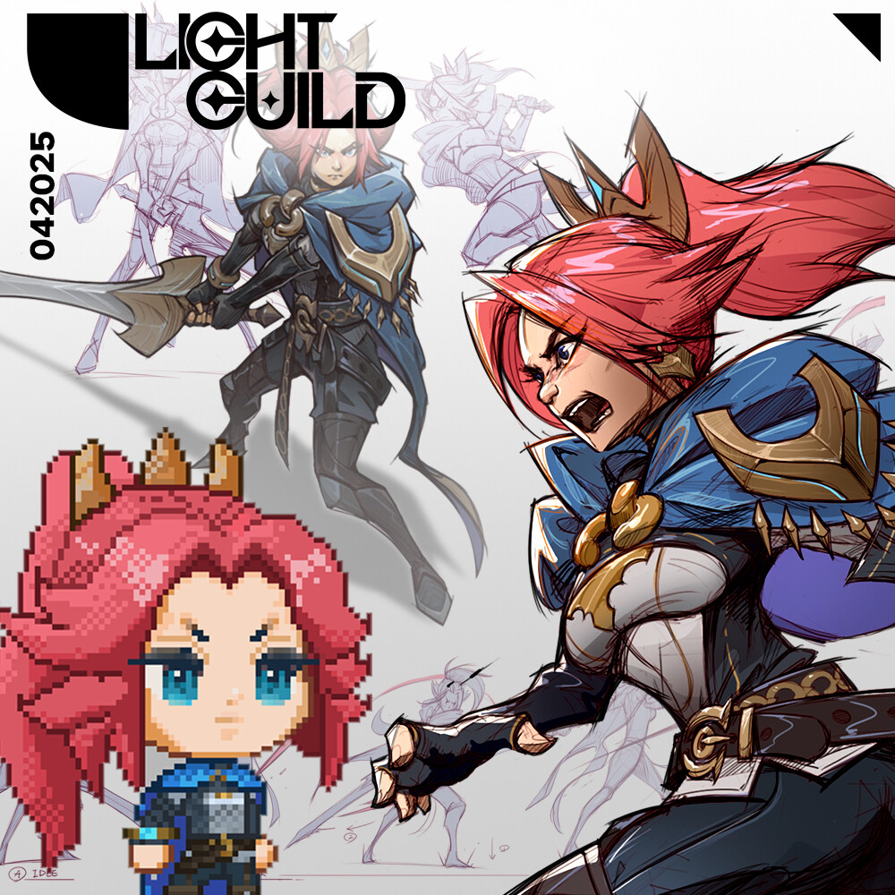 Royal Knight - Character Concept Art
