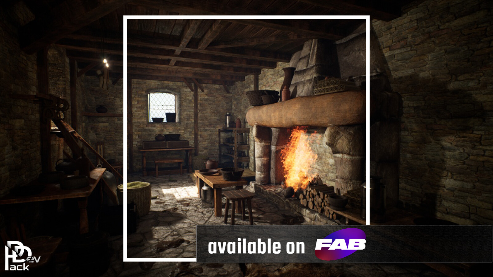 Viking House Interior v3 / 69 Assets