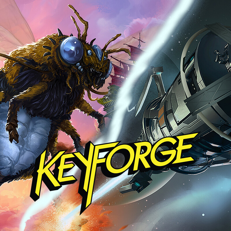 ArtStation - Keyforge cards