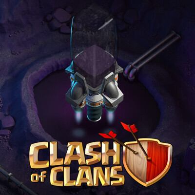 Clash of Clans - Space Scenery