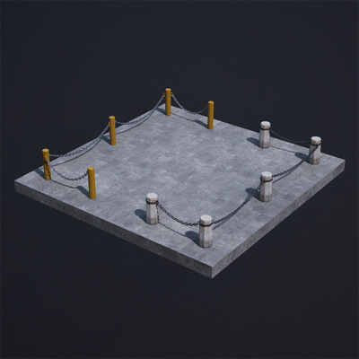 Procedural Chain Tools Part 1: Bollards & Chains