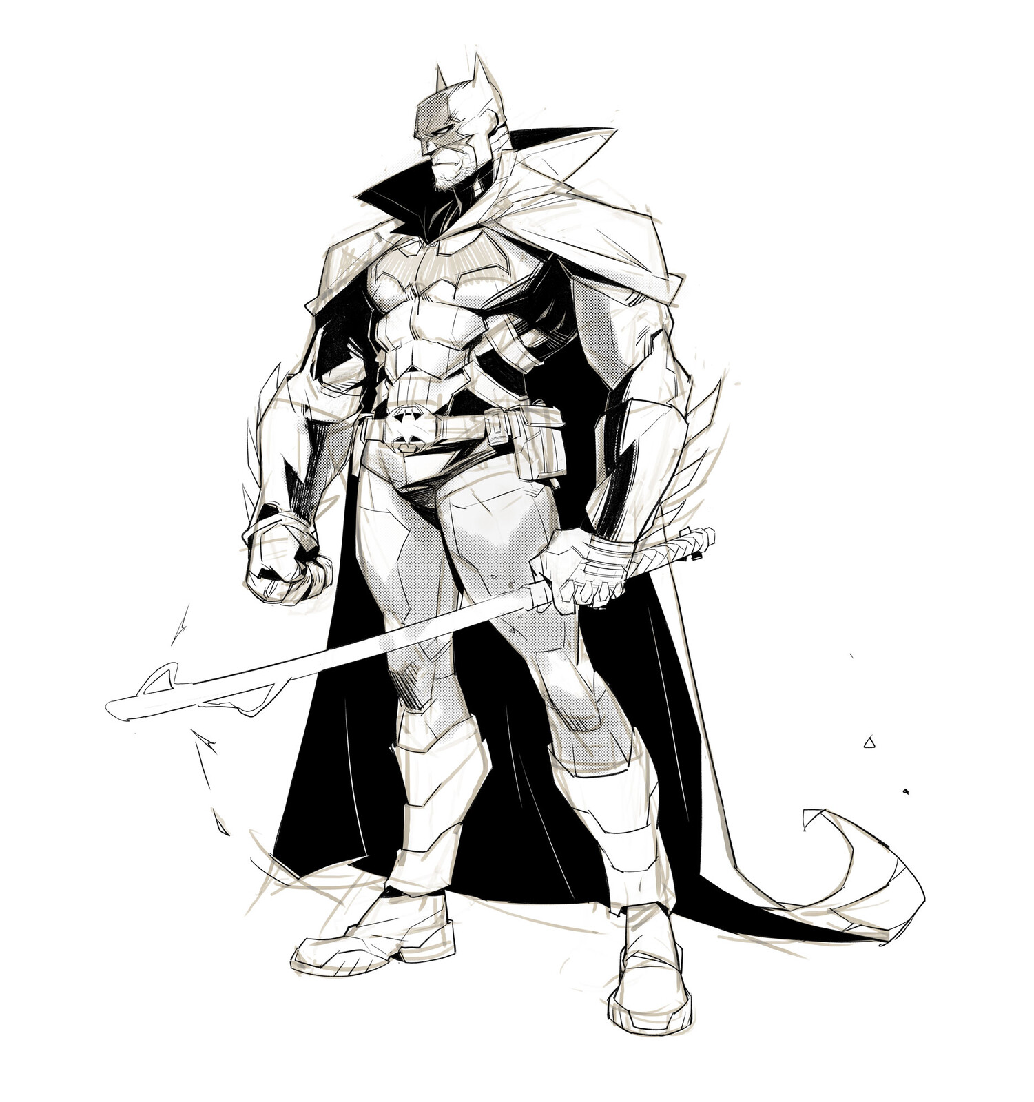 Batman with a lightSaber!