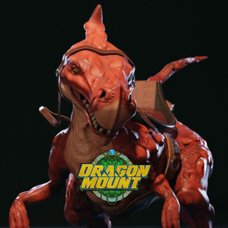 Dragon Mount - 3D art