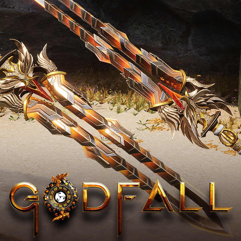 GODFALL DUAL BLADE SARISSA
