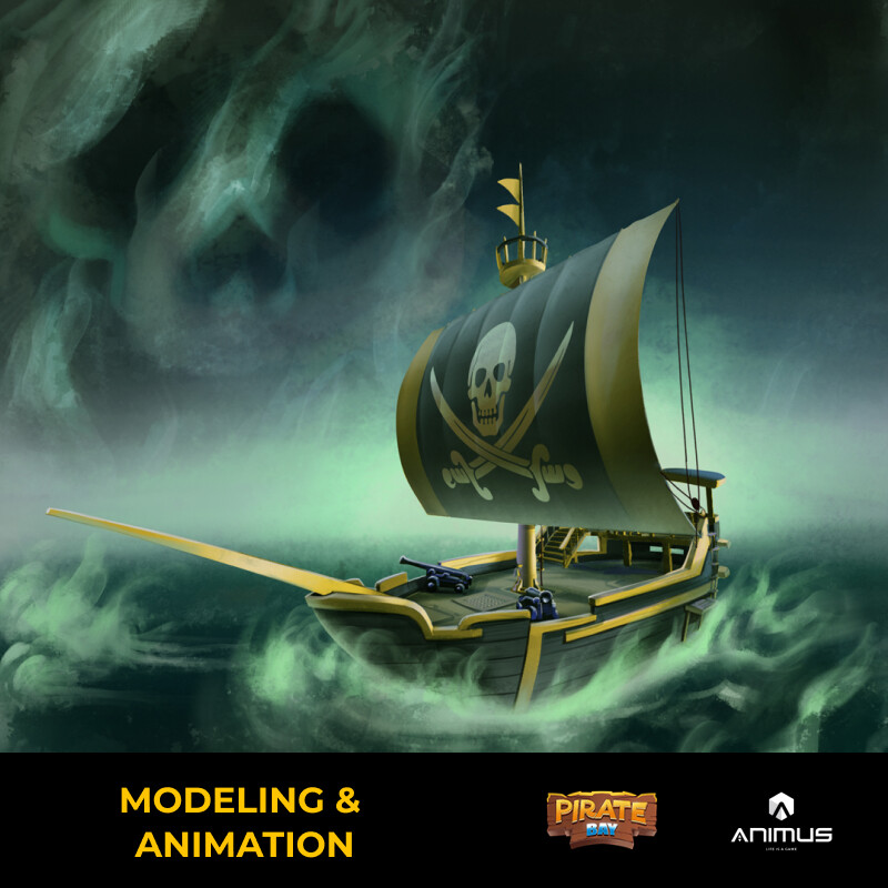 Pirate Bay - Web Game Modeling and Animation