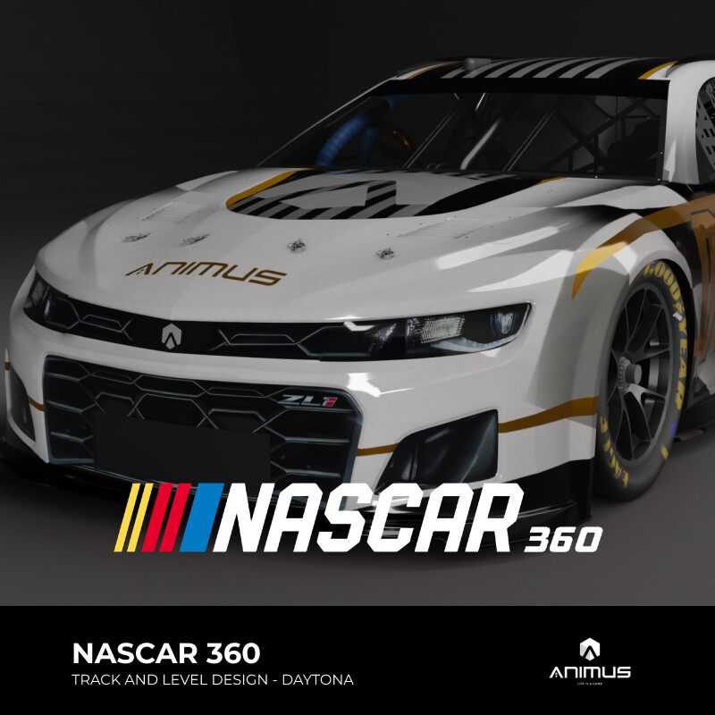Nascar 360 - Track and Level Design - Daytona