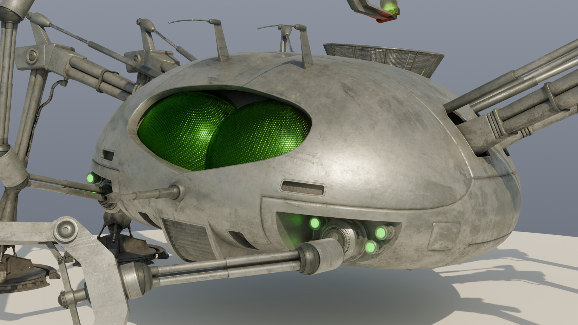 ArtStation - The Handling Machine | Jeff Wayne's War of the Worlds