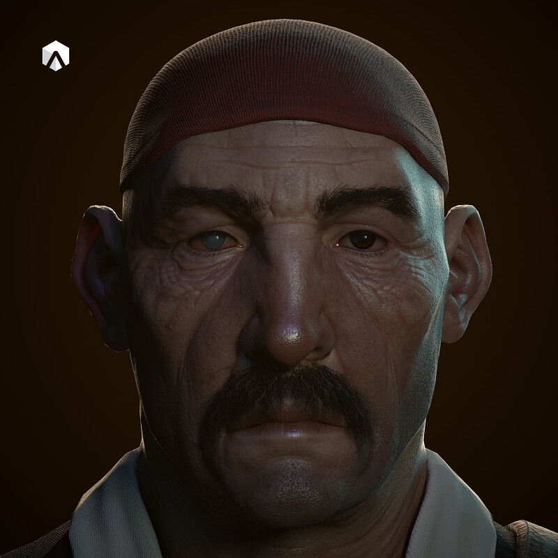The Old Pirate - High-end game-ready pirate character