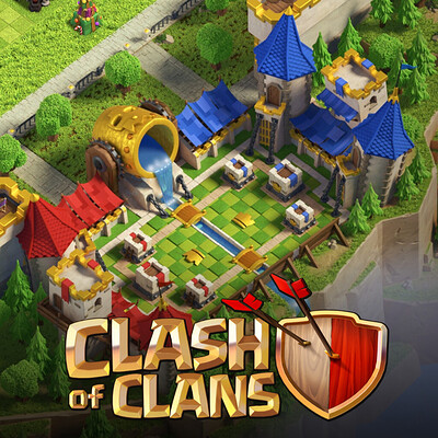 Clash of Clans - Royale scenary