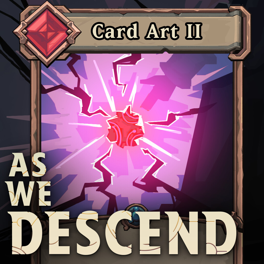 Card Art 2 - As We Descend, 2025