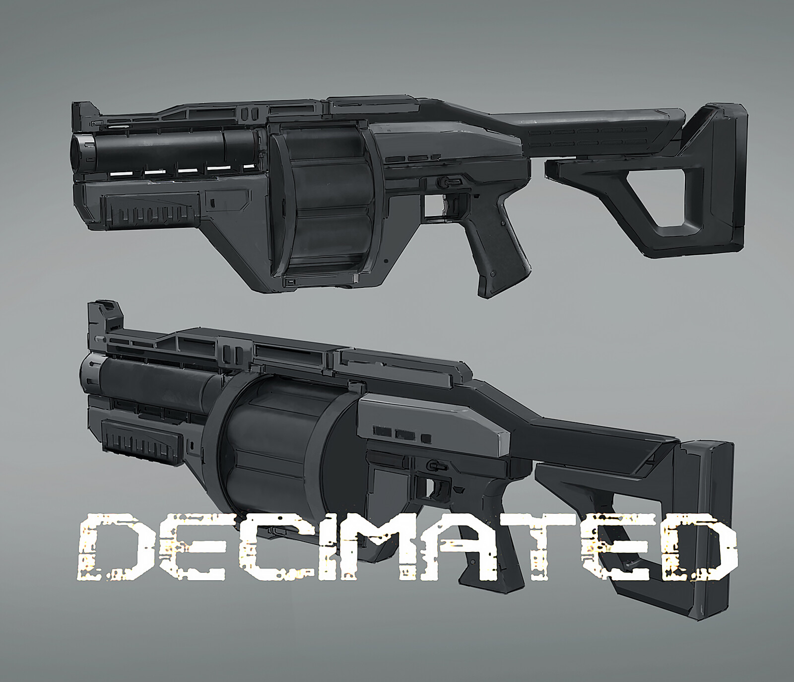Decimated - Weapon Concepts