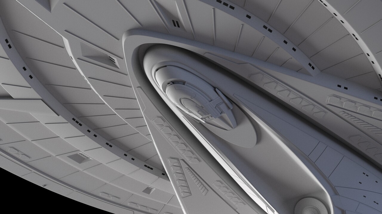 Star Trek Insurrection - Sovereign Class - U.S.S. Enterprise - E (Upgrade)