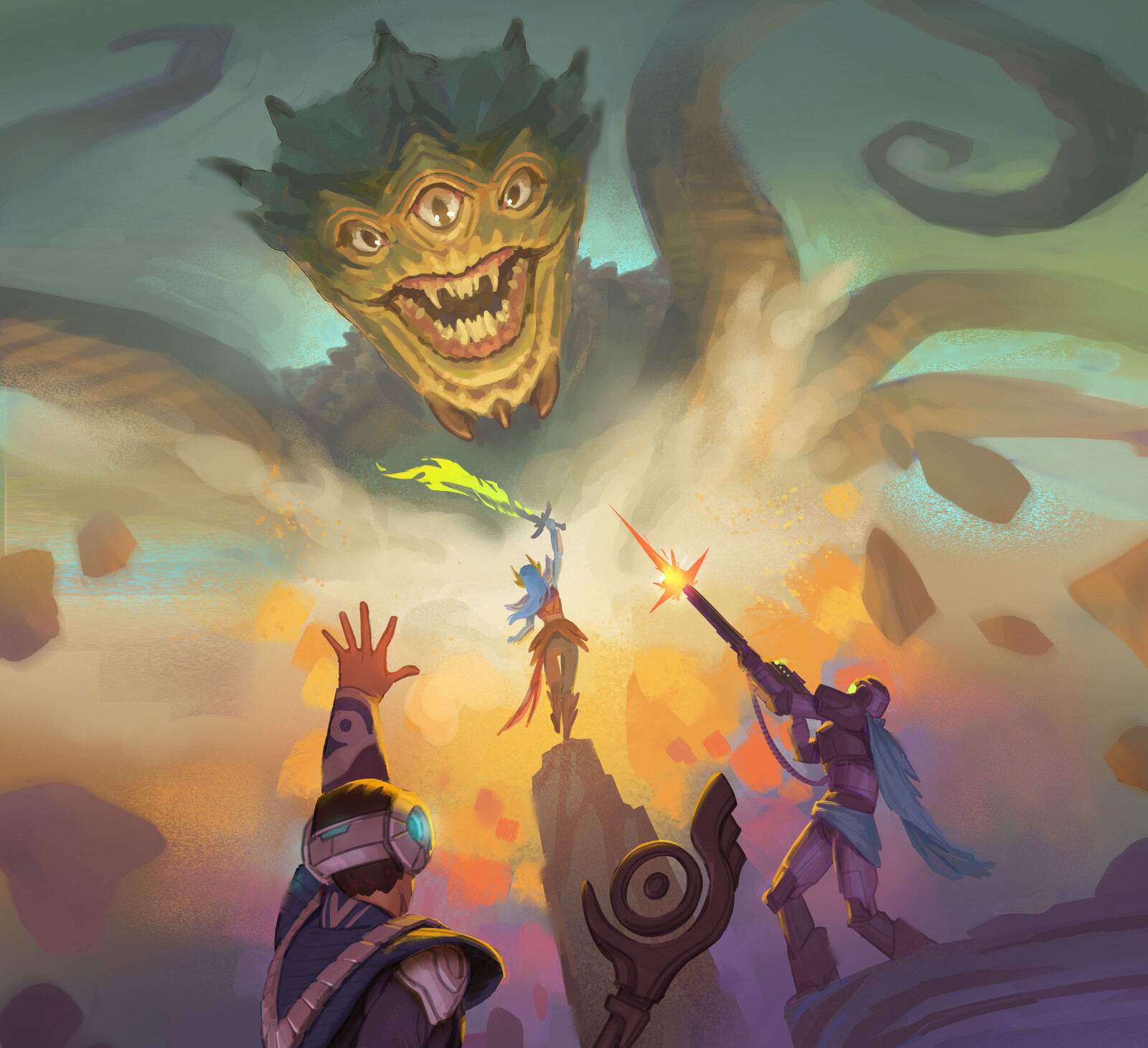 Unreleased Science-Fantasy Game Project