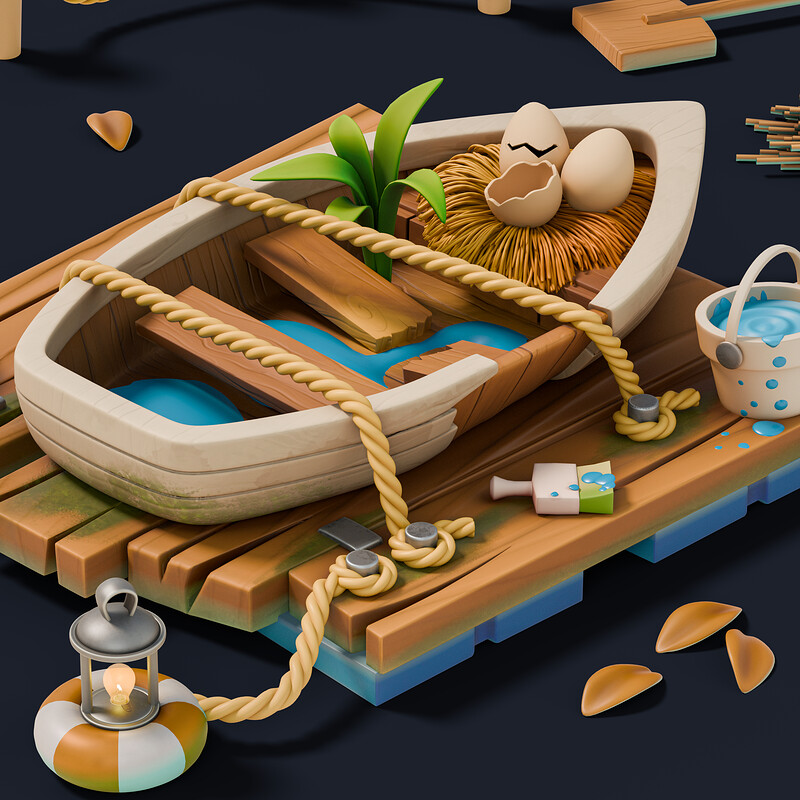 Dream Town Prop Modeling
