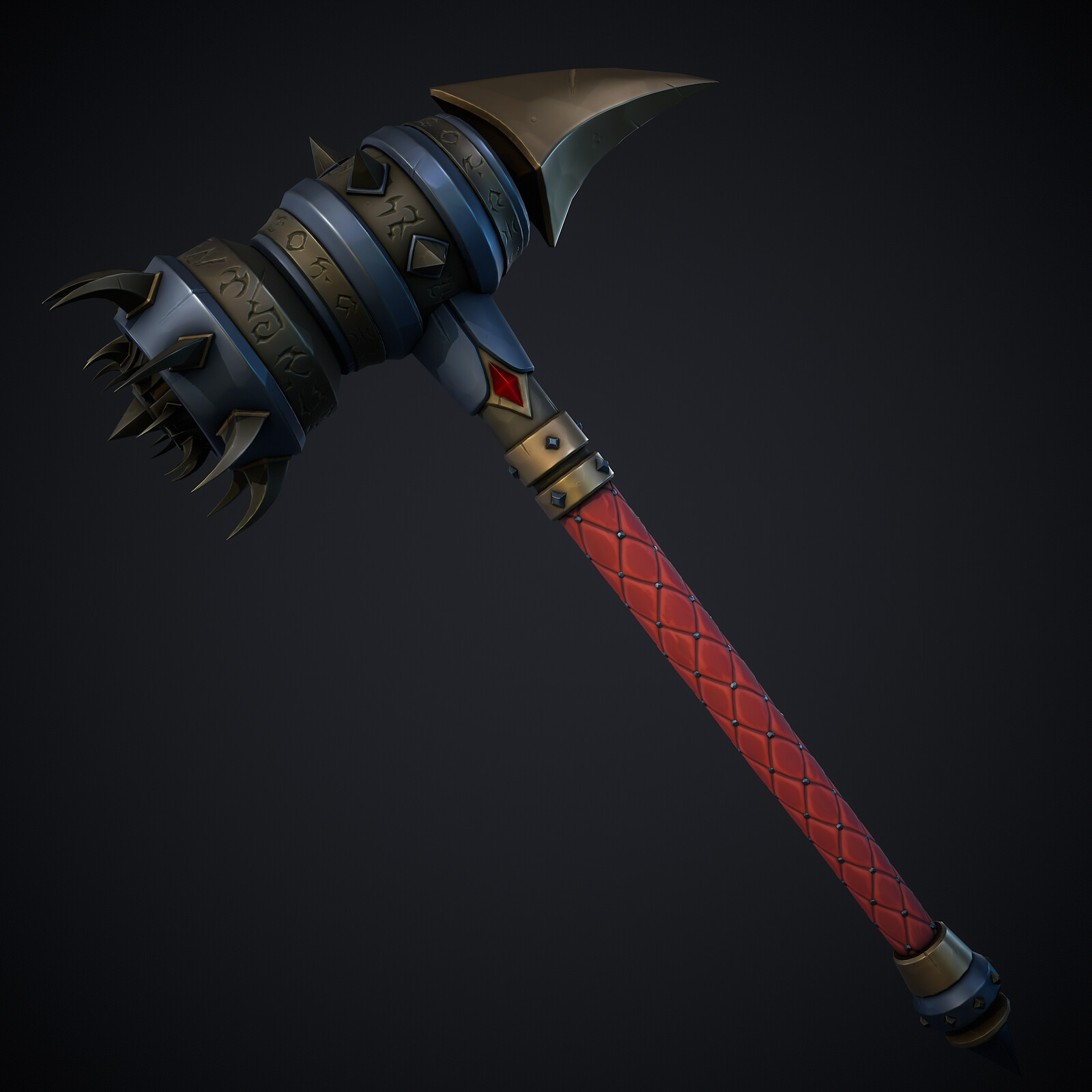 Stylized Fantasy Hammer 07