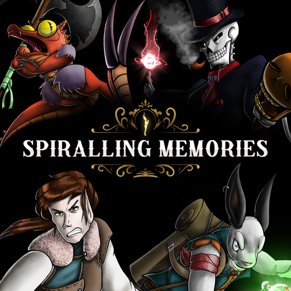 Spiralling Memories Fight Poster