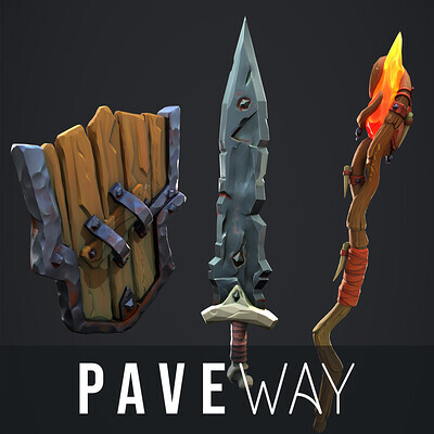 Cancelled Project - Stylized Props And Characters