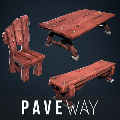 Tavern Props - Stylized 3D game ready assets