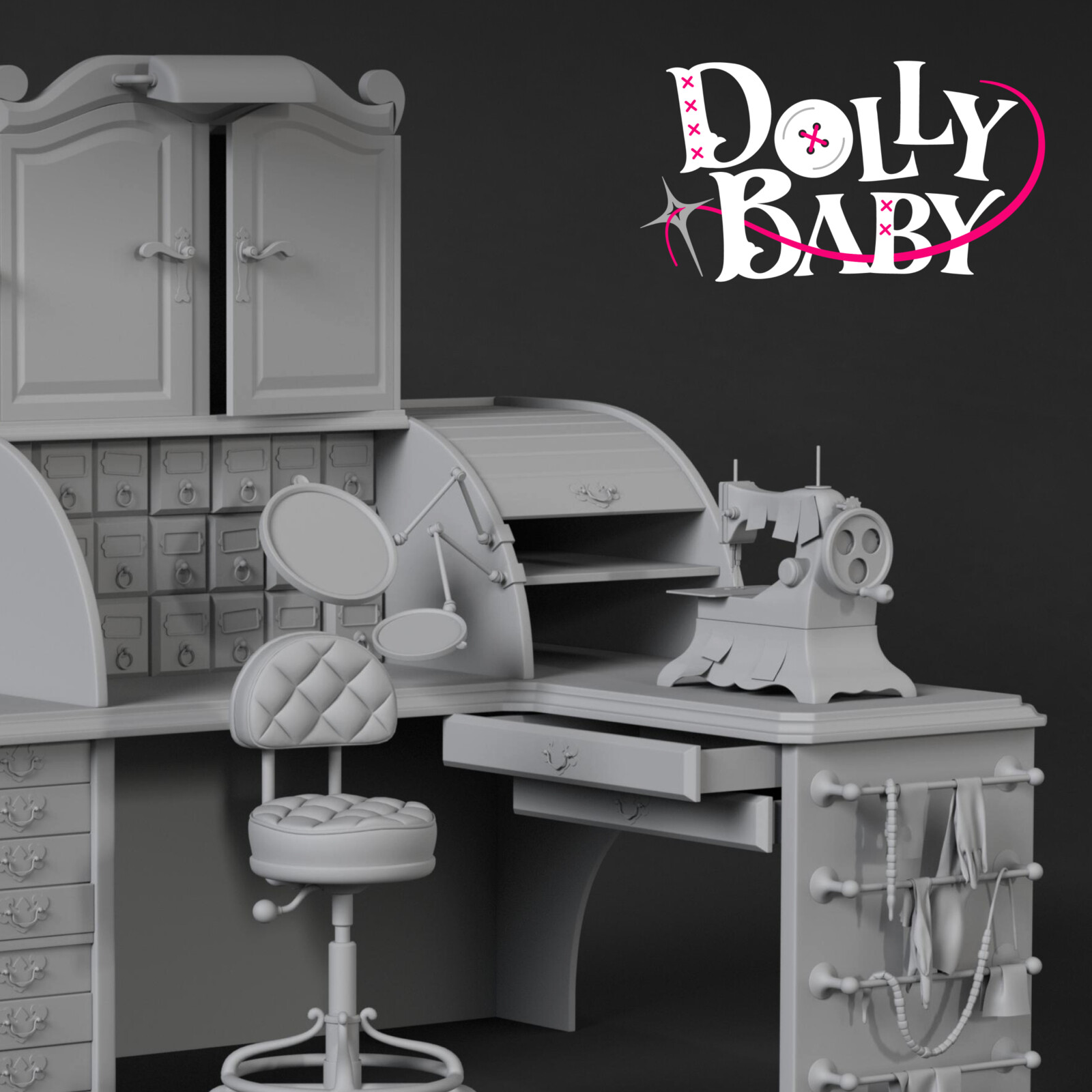 Surgical Desk (Dolly Baby)