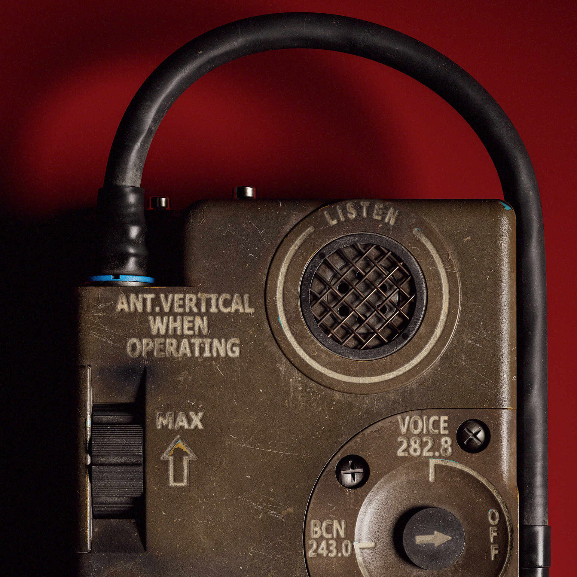 ArtStation - PRC-90 Radio