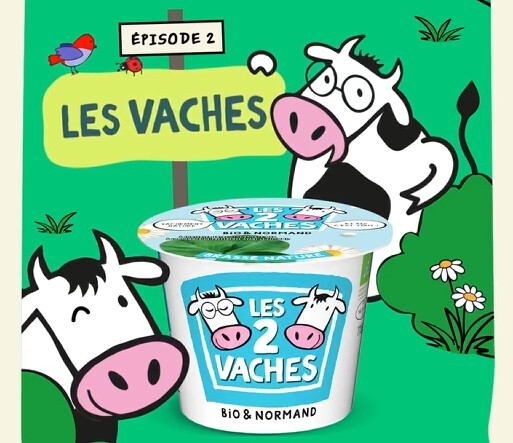 Les 2 Vaches - Danone - Série "Le Savoir Ferme"