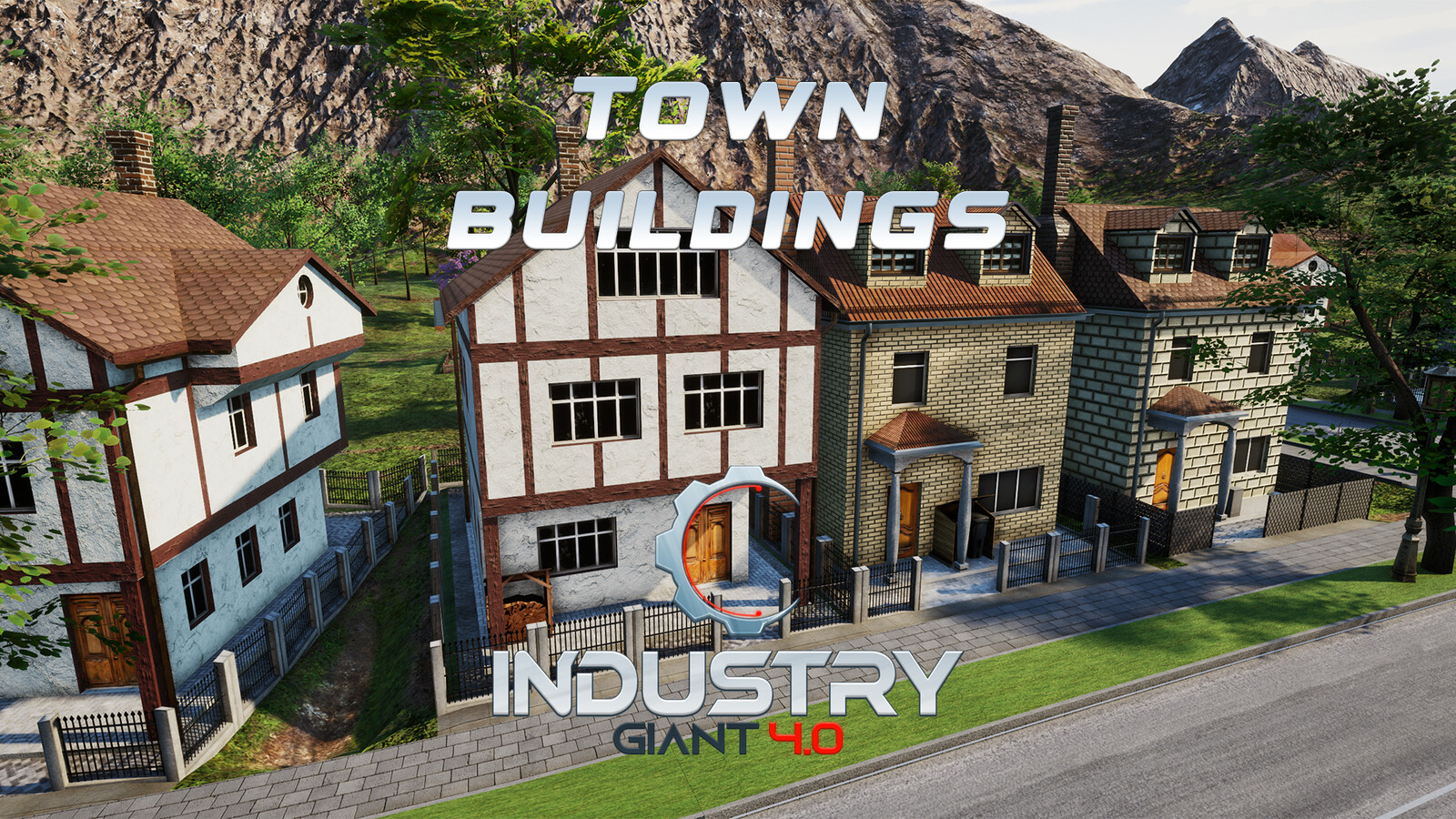 Industry Giant 4.0 - Town Buildings