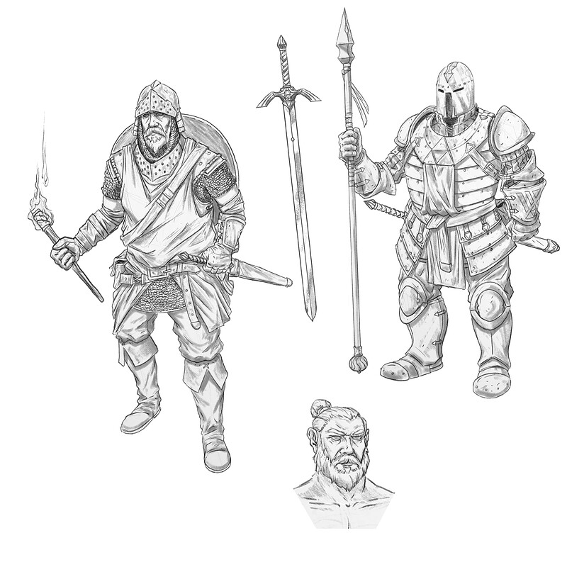 Project Legend : Early Sketches