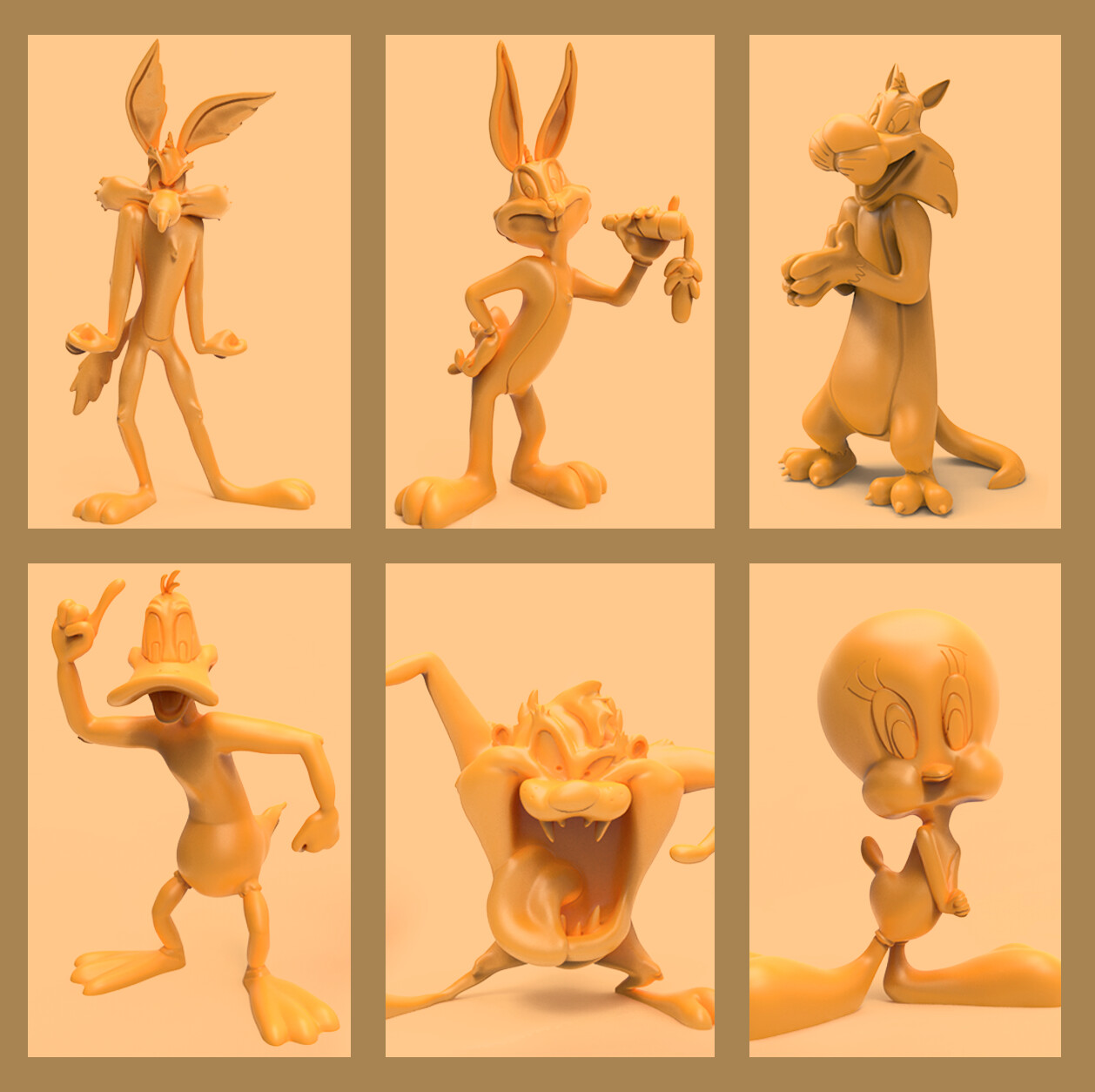 Looney tunes characters, 2016 Commission