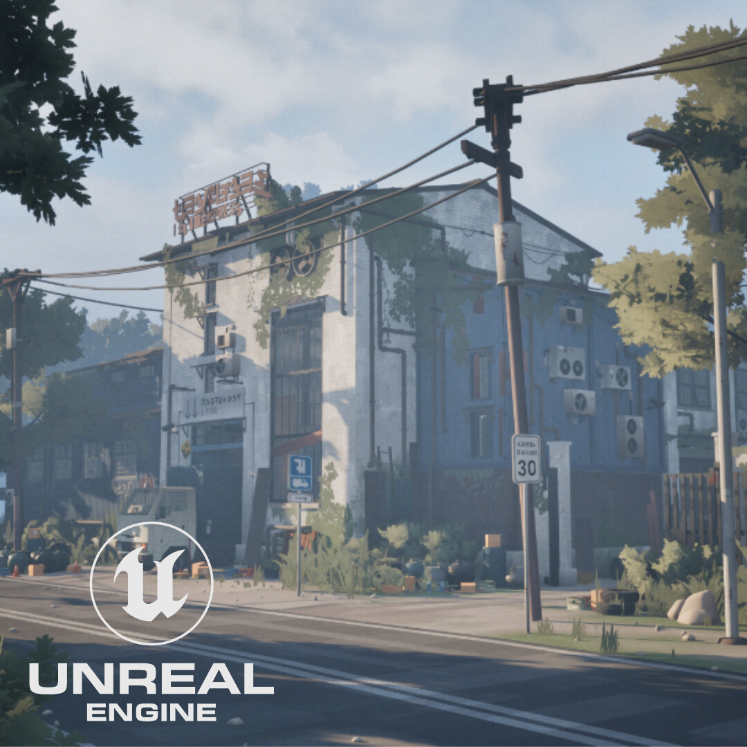 Sentinel Express Depot - 3D Environment Art