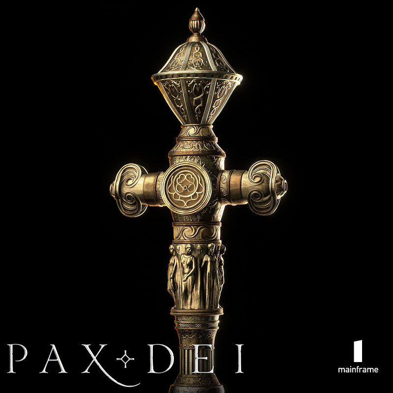 Cleric staff and Cultist staff- Pax Dei