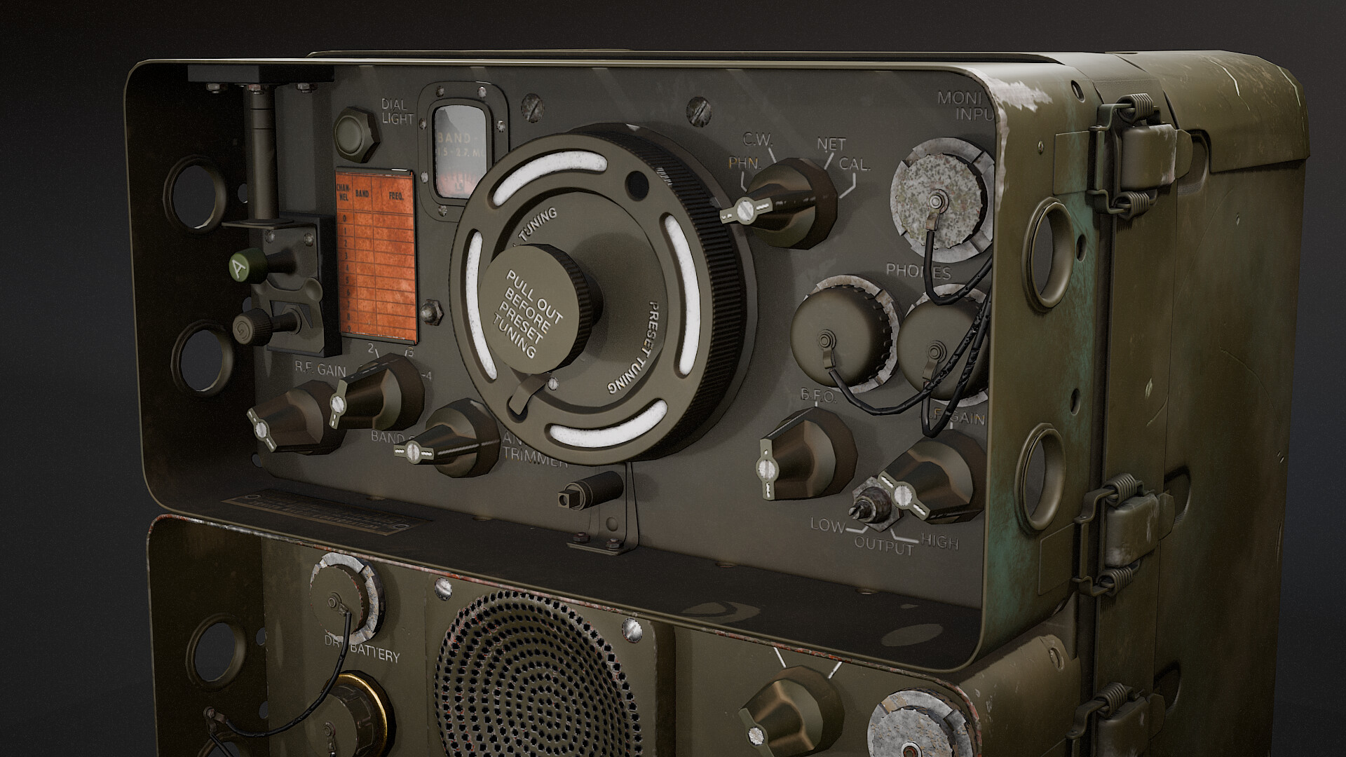 ArtStation - Radiostation AN/GRR-5