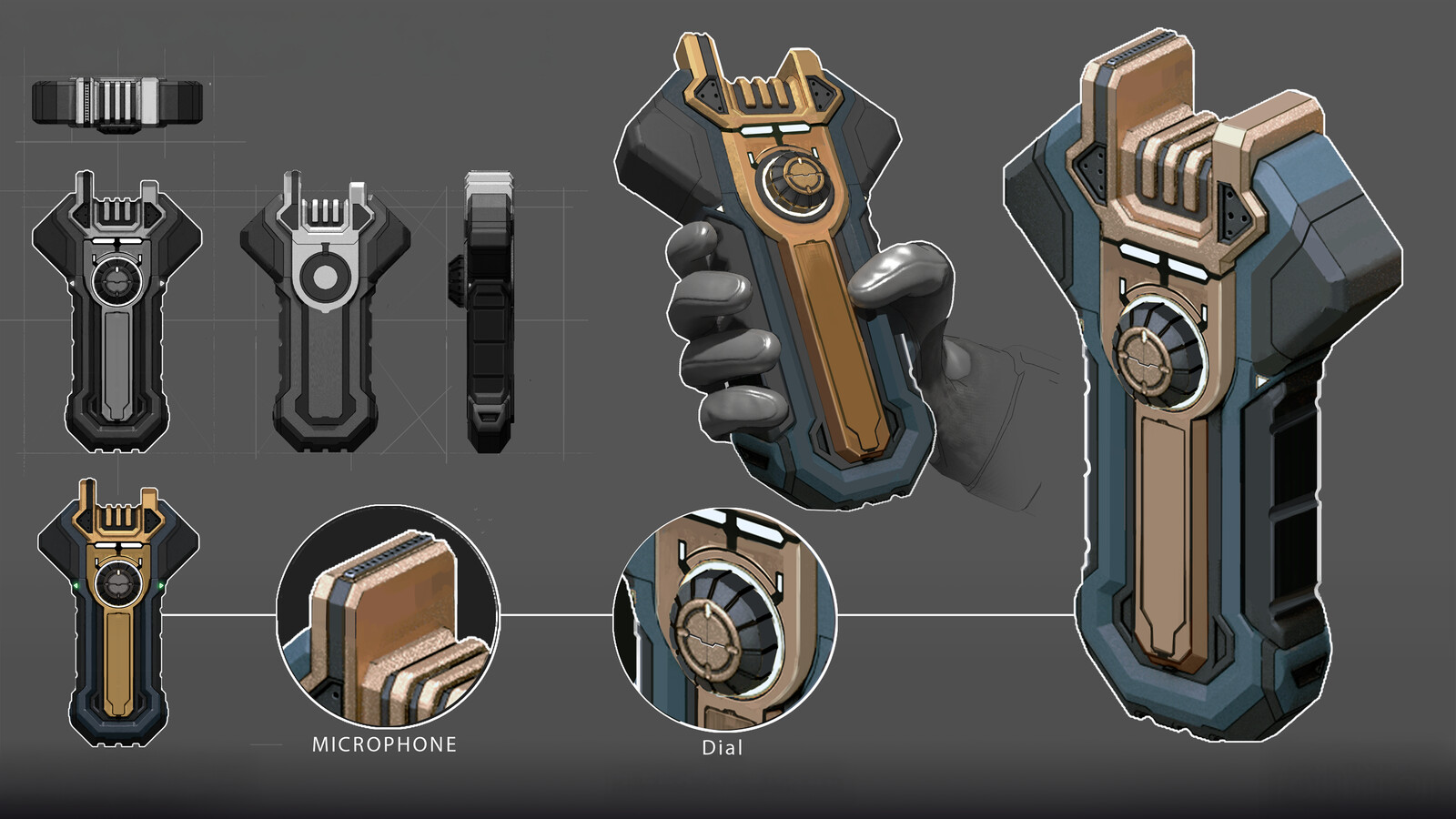 Journey to Foundation: Audio Log Device Concept