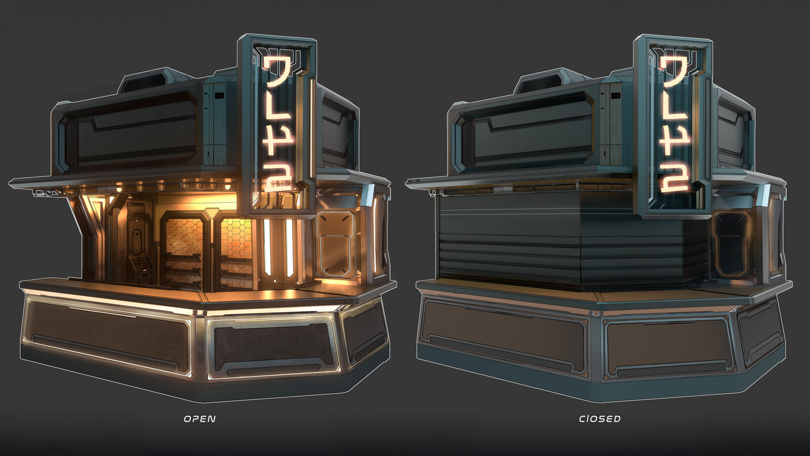 Journey to Foundation: Market Stall Concept