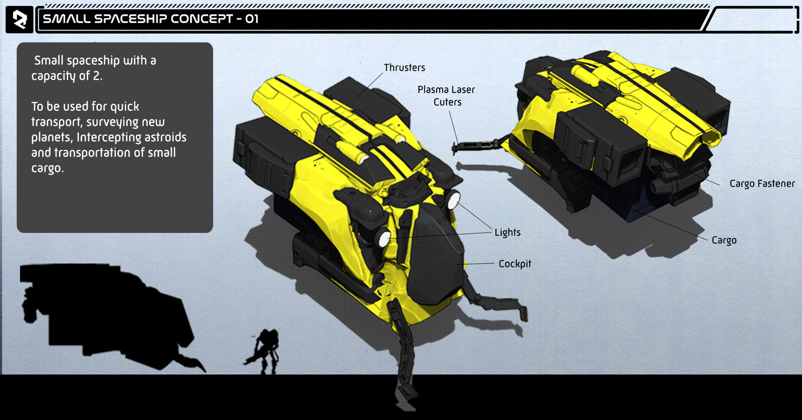 SMALL SPACESHIP -[GrandSpaceOperaChallenge]