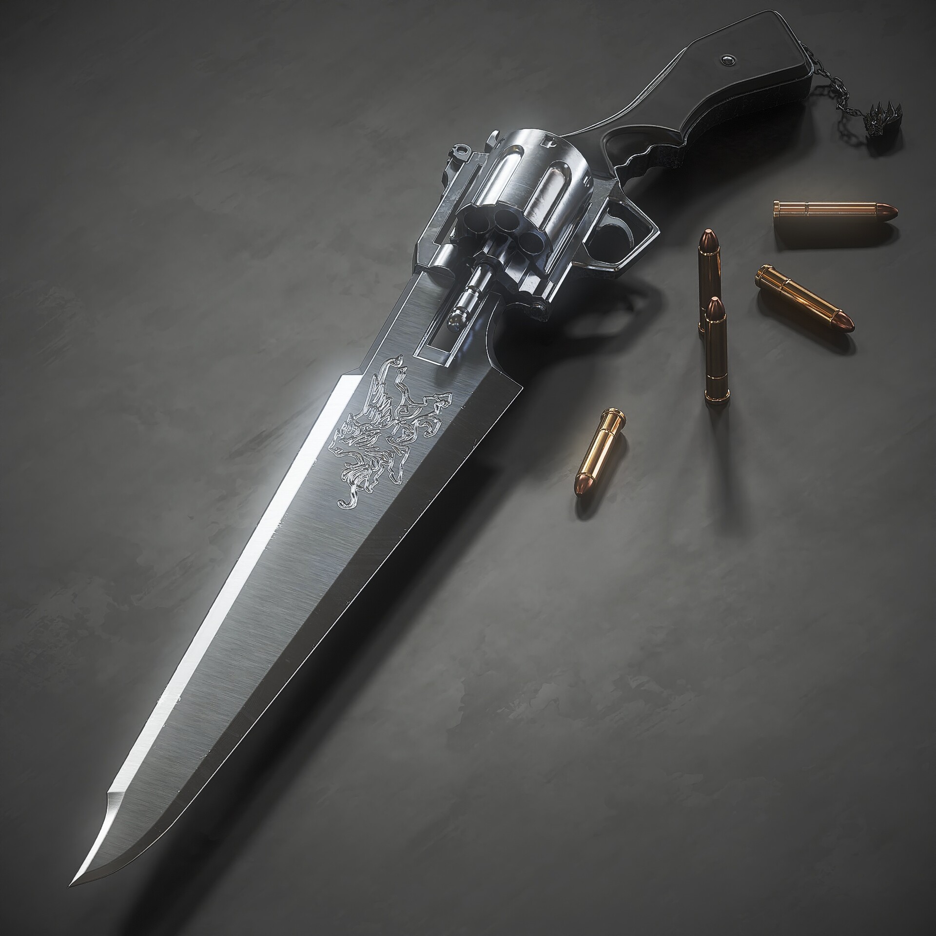 Shiloh Ragins - Revolver Gunblade