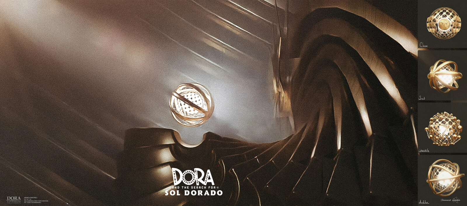 DORA " SEARCH FOR SOL DORADO" CONCEPT ART