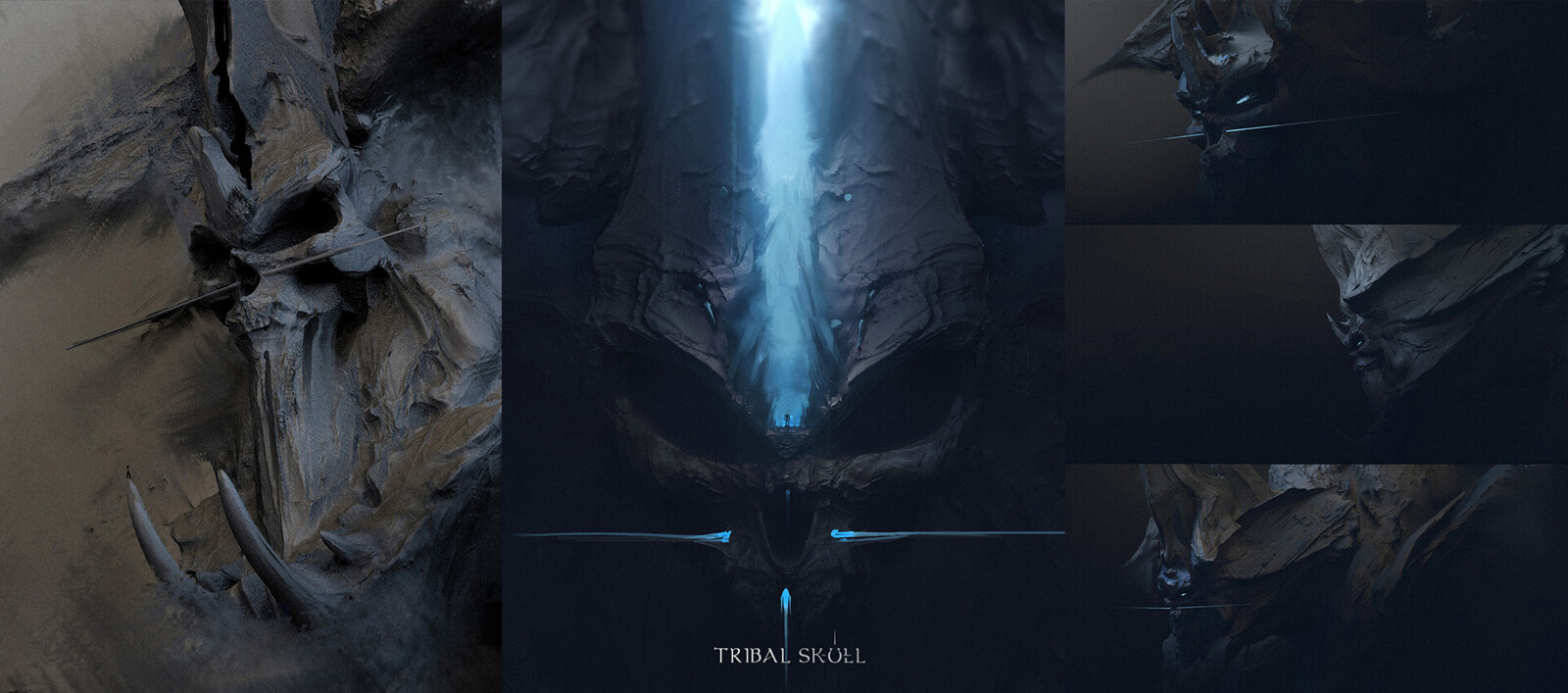 TRIBAL SKULL