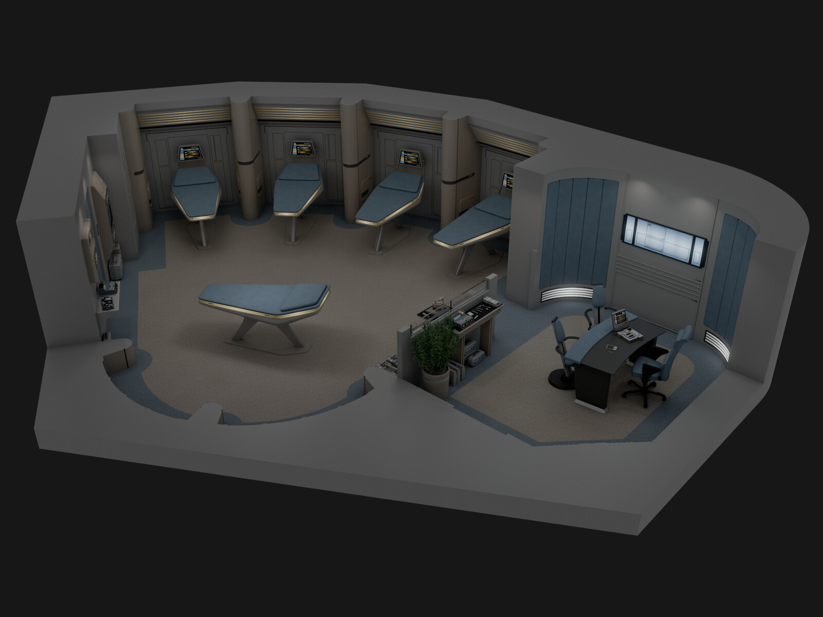 USS Pride - Deck 06: Sickbay