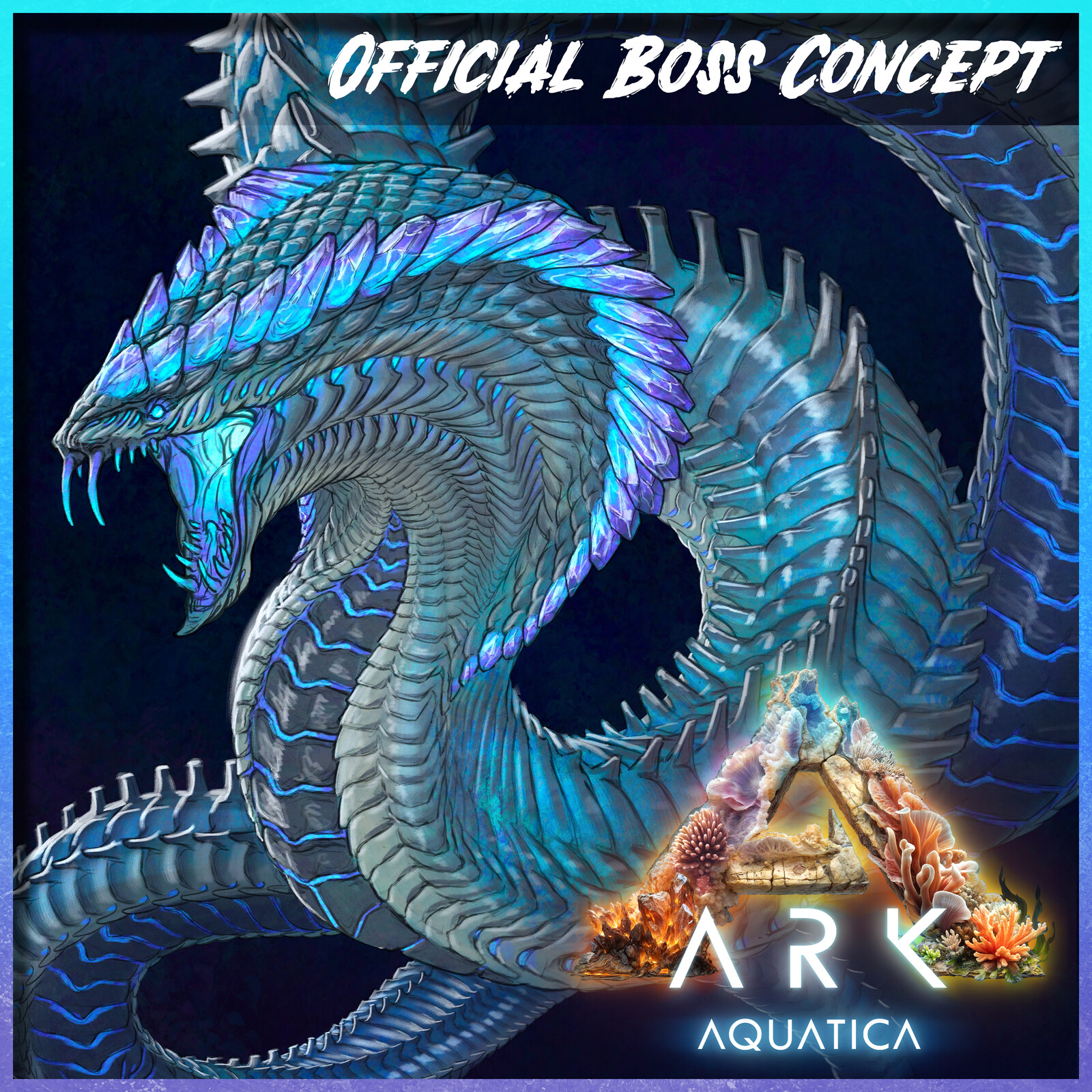 Ark Aquatica – Lava Serpent Concept Art
