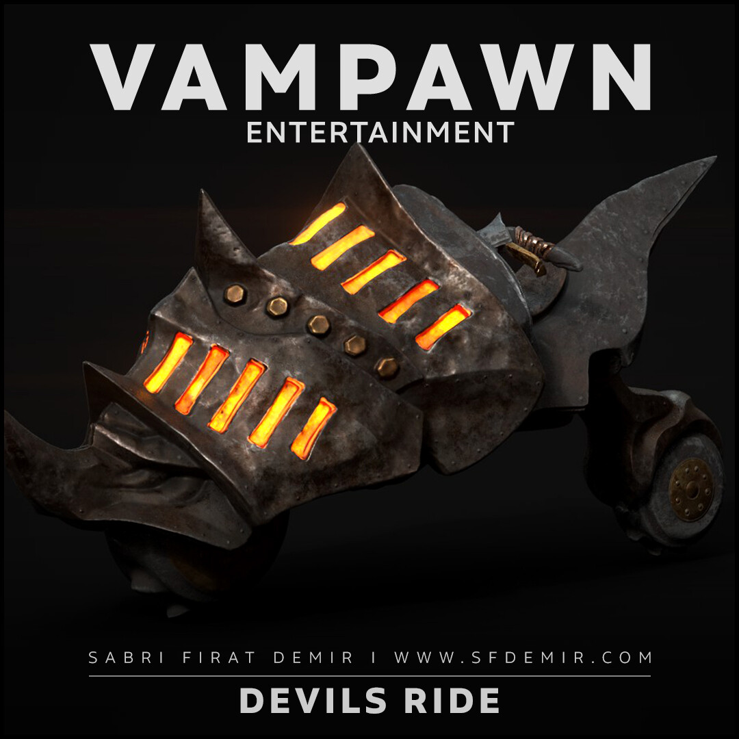 Devils Ride 3D Model - Printable – High-Quality Asset