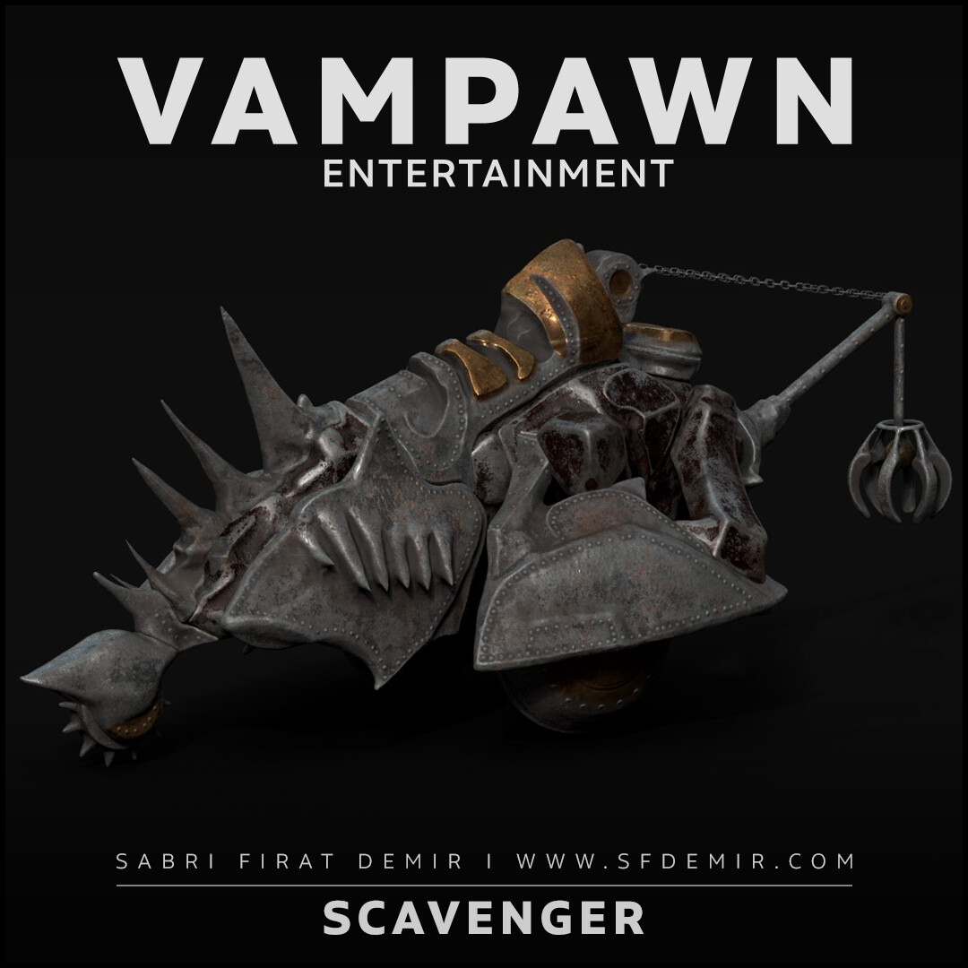 Scavenger 3D Model - Printable – Post-Apocalyptic Character Asset